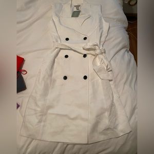 H&M sleeveless belted blazer dress NWT